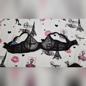 Victoria's Secret Black Sheer Bra